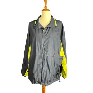 Vintage Starter Windbreaker Jacket Blue and Green Men Size XL 90s Urban